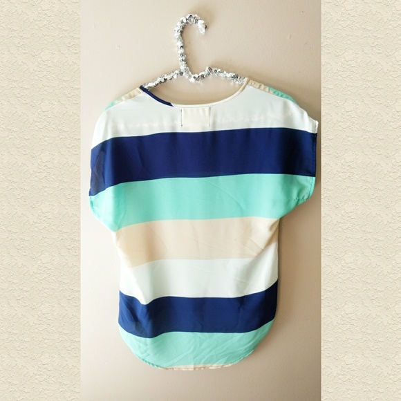 🏖️ (Bundle 2/$10) Wishful Park Chiffon Top - Picture 2 of 5